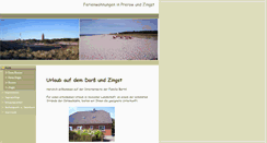 Desktop Screenshot of barth-ferienwohnung.de